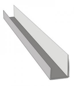 Profile gips carton - Profil cant placa Knauf din PVC tip J 12.5 mm
